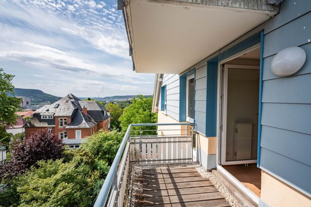 Balkon einer Eigentumswohnung